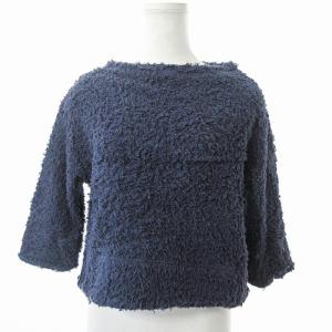 パイル地 カットソー 長袖 00 青 0213 IBO65
