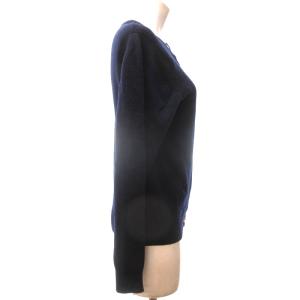 burberrys ウール カーディガン ネイビー S