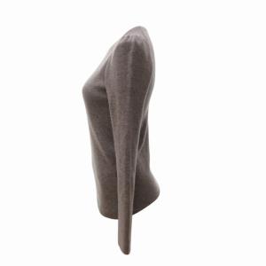 Drawer 美品 カシミヤニット セーター グレー 2 約M 6513-106-0587 IBO65