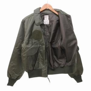 HOUSTON 美品 CWU-36 フライトジャケット USAF カーキ  L MIL-J-833828 5CW36P