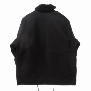 HOUSTON N-1 デッキジャケット アルパカライニング ブラック 42