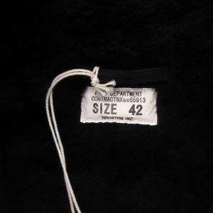 HOUSTON N-1 デッキジャケット アルパカライニング ブラック 42