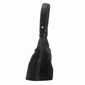 Salvatore Ferragamo ワンショルダーバッグ ハンドバッグ ガンチーニ柄 レザー × ナイロン 黒 ブラック AU-21-1245 0301