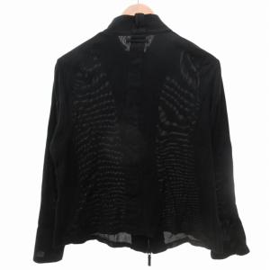 Jean Paul GAULTIER メッシュ ブルゾン ドライバーズニット ブラック M