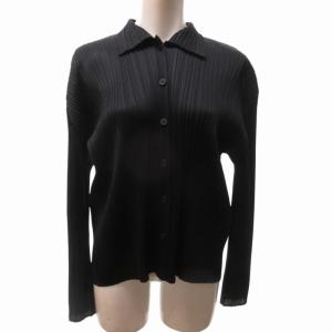 PLEATS PLEASE ISSEY MIYAKE イッセイミヤケ セットアップ ブラック 約M PP55-JJ101 PP55-JF105