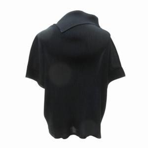 PLEATS PLEASE ISSEY MIYAKE イッセイミヤケ ミスト ハイネック タートルニット 緑 グリーン 3 約L PP61-FK293