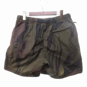 NIKE ACG 美品 水陸両用 ハーフパンツ サーフパンツ ボードショーツ ベルト付き 総柄 カーキ系 XLサイズ 0307