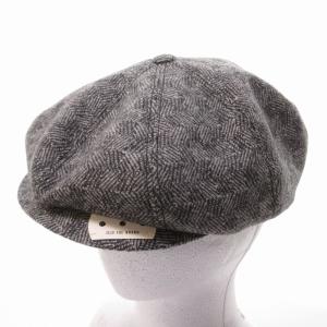 23AW PEAKED CAP ピークドキャップ ハンチング キャスケット 帽子 2WAY ウール FANCY グレー 7