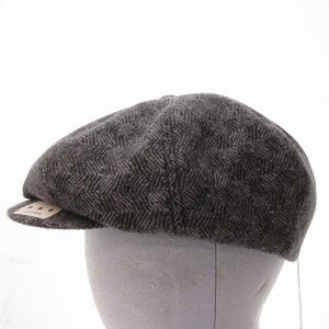 OLD JOE 23AW PEAKED CAP ピークドキャップ ハンチング キャスケット 帽子 2WAY ウール FANCY グレー 7