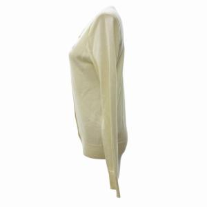 POLO RALPH LAUREN 極美品 ポニー刺繍 カーディガン ニット ウール 長袖 アイボリー色 S