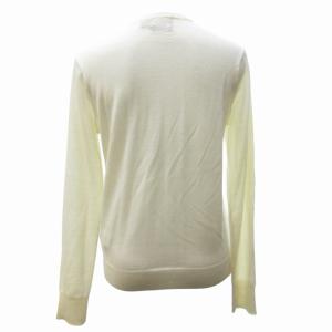 POLO RALPH LAUREN 極美品 ポニー刺繍 カーディガン ニット ウール 長袖 アイボリー色 S