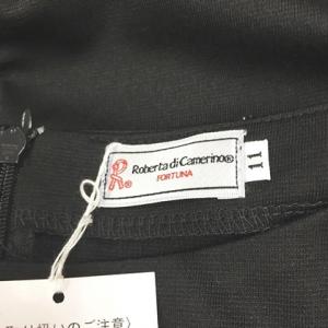 高価買取中 Roberta Di Camerino ロベルタディカメリーノ ワンピース ドレス ひざ丈 長袖 刺繍 黒 ブラック 11 約m 古着 洋服 ブランド品の宅配買取 高額査定ならフクウロ
