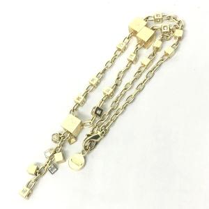 VERSACE ネックレス チェーン メデューサ ラインストーン ゴールド 