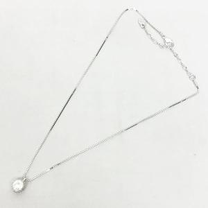 SWAROVSKI ネックレス クリスタル 球体 クリア シルバー