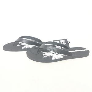 Marcelo Burlon トングサンダル ビーチサンダル ロゴ プリント 黒 ブラック 43 28cm