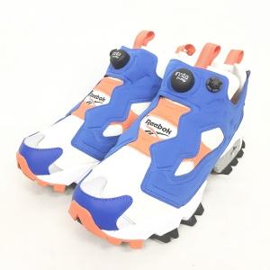 20SS INSTAPUMP FURY TRAIL インスタポンプフューリー スニーカー シューズ 青 白 オレンジ 系 8