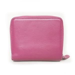 BALENCIAGA 490618 コンパクトウォレット エブリデイ ビルフォード 二つ折り財布 パープル