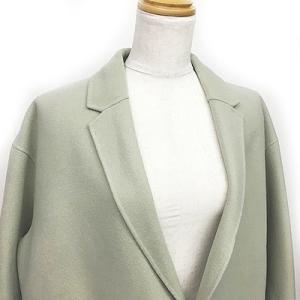 GALERIE VIE 19AW ライトメルトン チェスターコート オーバーコート