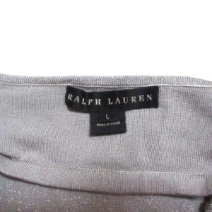 RALPH LAUREN ブラックレーベル シルクホルターネックトップス