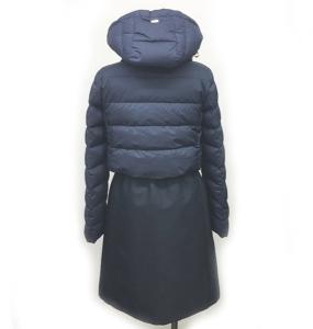 HERNO 18-19AW ダウン&ウールコンビコート