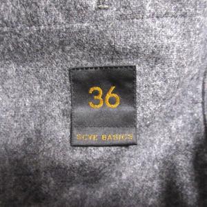 SCYE BASICS ダッフルコート ネイビー