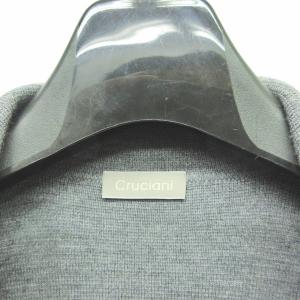 Cruciani 美品 ニットテーラードジャケット ウール ダブル