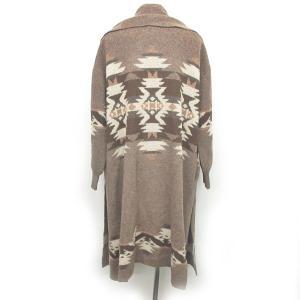 PENDLETON ×ビーミングバイビームス B:MING LIFE STORE by BEAMS 別注 コラボ ロングカーディガン ウール