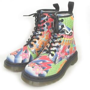 Dr.Martens 1460 タトゥー 8ホールブーツ 23cm マルチ