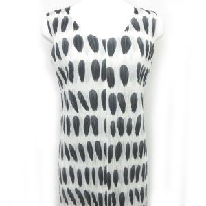 イッセイミヤケ ワンピース プリーツ 3 ホワイト