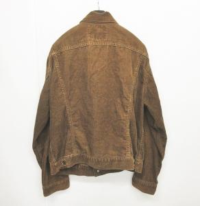 Levi's 90`s コーデュロイジャケット ビッグE 白タグ 555刻印 茶 ブラウン 44