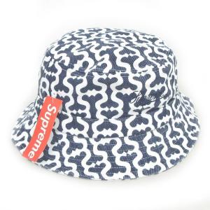Supreme 21SS Twill Crusher Navy Monogram Sロゴ柄 刺繍 ネイビー ホワイト
