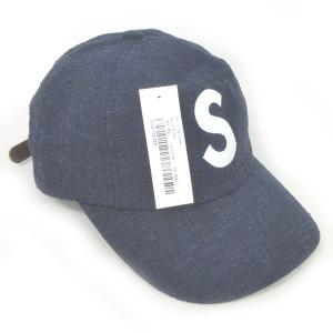 Supreme 21SS Terry S Logo 6-Panel Sロゴ ネイビー