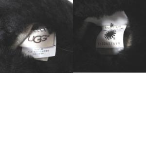 UGG australia レザーグローブ レディース クラシック レザー ショーティ テック 17437BX 黒 ブラック 羊革