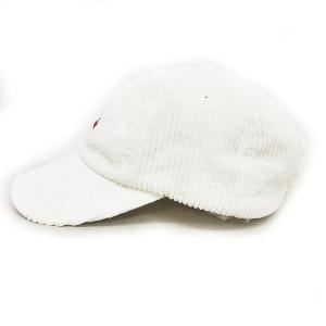 Supreme 20FW Ripple Corduroy Small Box 6-Panel ホワイト