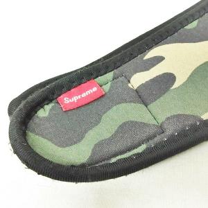 Supreme 14FW Neoprene Face Mask フェイスマスク ロゴプリント カモフラ カーキ