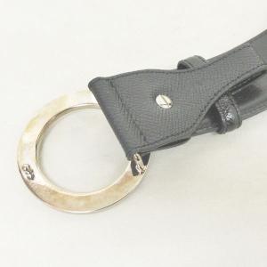 BVLGARI B-zero ロゴマニア レザーベルト ブラック