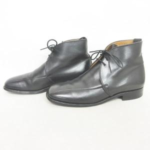 Tricker's チャッカブーツ ショートブーツ シューズ レザー 黒 7.5 