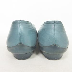Salvatore Ferragamo フラットシューズ レザー ストラップ ベルト 7 ブルー系