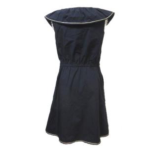 TOCCA ノースリーブワンピース ネイビー