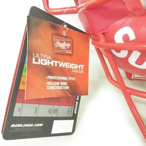 Supreme × Rawlings 18SS Catcher's Mask 赤