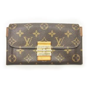 ポルトフォイユ エリゼ モノグラム M60412 茶