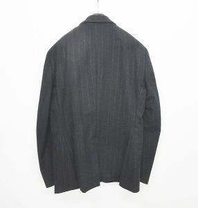 HERMES ウール テーラードシングルジャケット 2B 50 ブラック