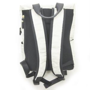 russet 美品 リュックサック デイパック 総柄 白 ホワイト ベージュ 系