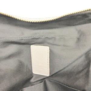 russet 美品 リュックサック デイパック 総柄 白 ホワイト ベージュ 系