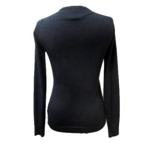 JOHN SMEDLEY ウールニットカーディガン ブラック