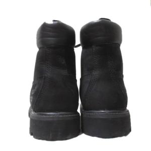 Timberland 10073 ブーツ プレミアム ウォータープルーフ レザー 黒 ブラック 9.5 27.5cm X