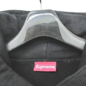 Supreme 18SS Sideline Hooded Sweatshirt サイドライン ロゴプリント XL ブラック