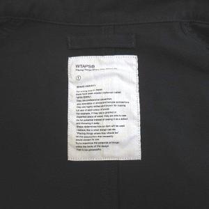 WTAPS ワークジャケット カバーオール 1 S コットン 胸ポケット ブラック