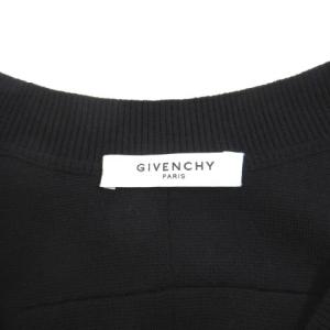 GIVENCHY Vネックウールニットセーター L ブラック