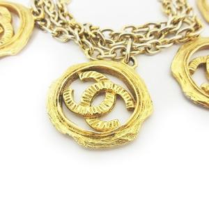 CHANEL ヴィンテージ ココマーク チェーンブレスレットゴールド